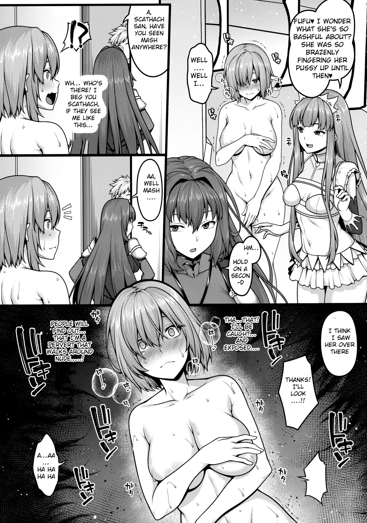 Hentai Manga Comic-The Subordinate Obsessed With Public Masturbation - Mash Kyrielight-Read-7